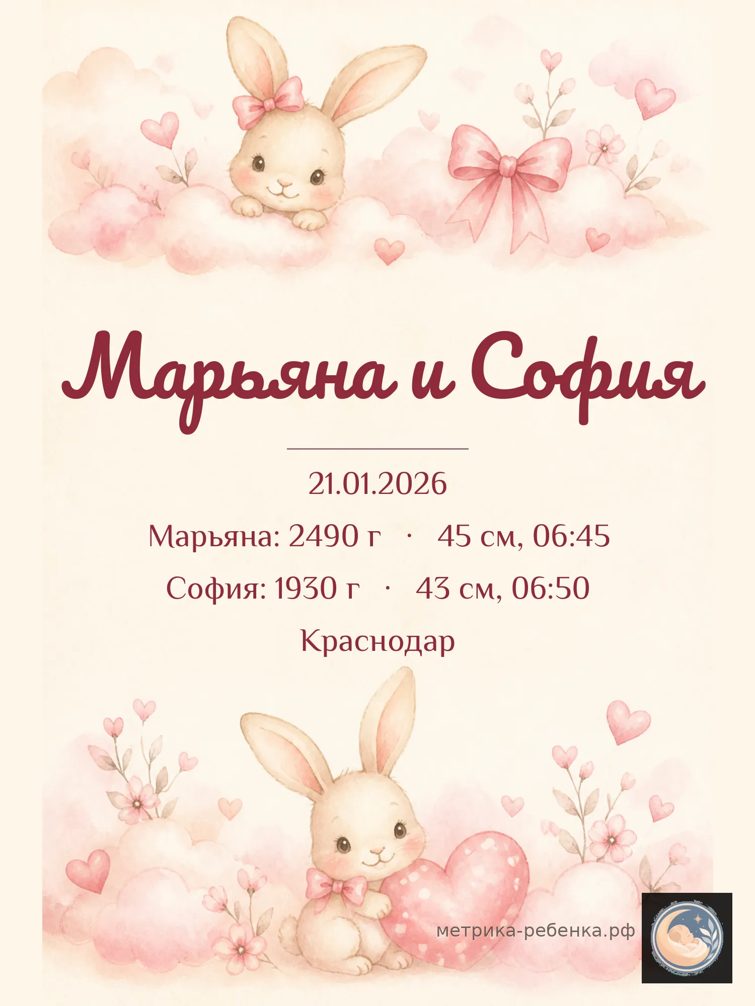 Метрика Марьяна