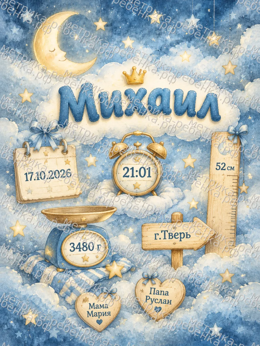 Метрика Михаил